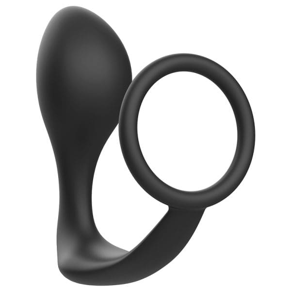 ADDICTED TOYS - ANAL PLUG WITH BLACK SILICONE RING 3
